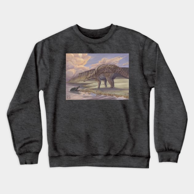 Sauropelta edwardsorum Crewneck Sweatshirt by CoffeeBlack